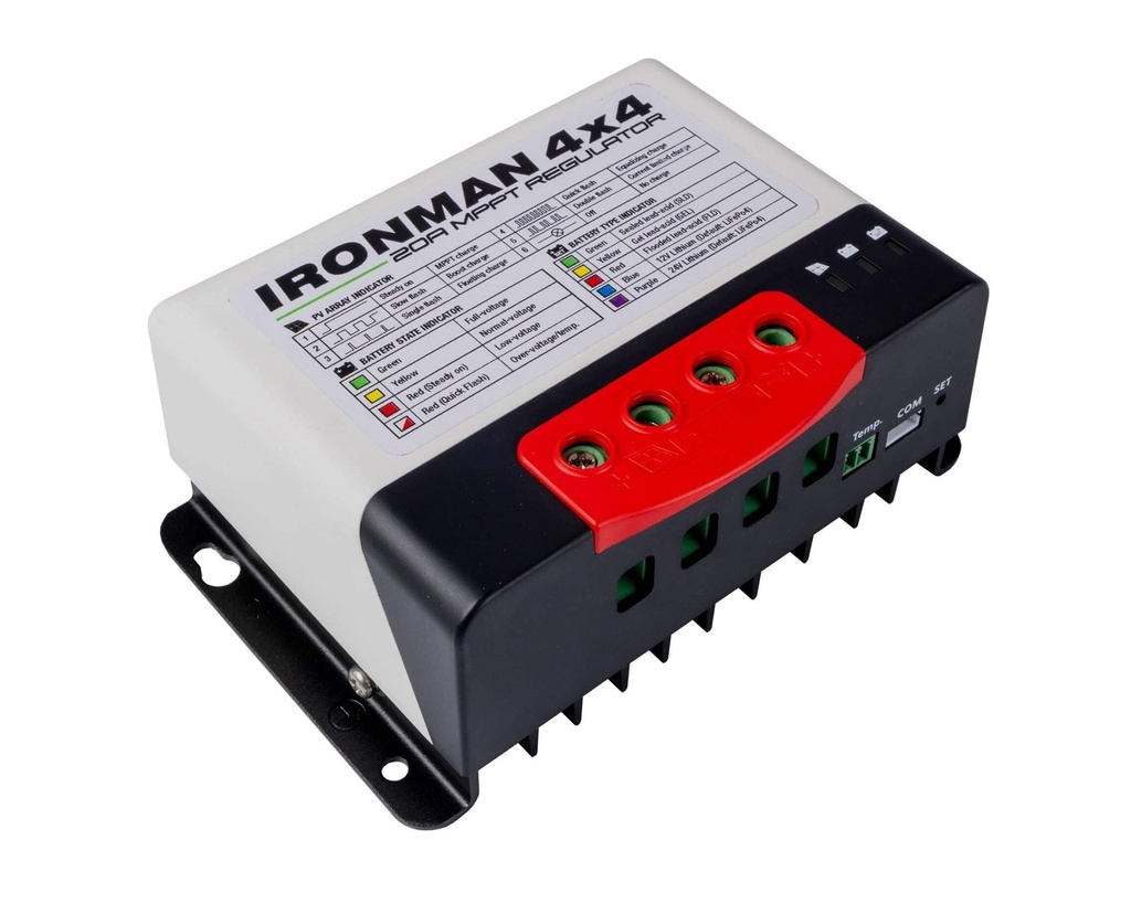 Solar Panel - 20A Mppt Charge Regulator