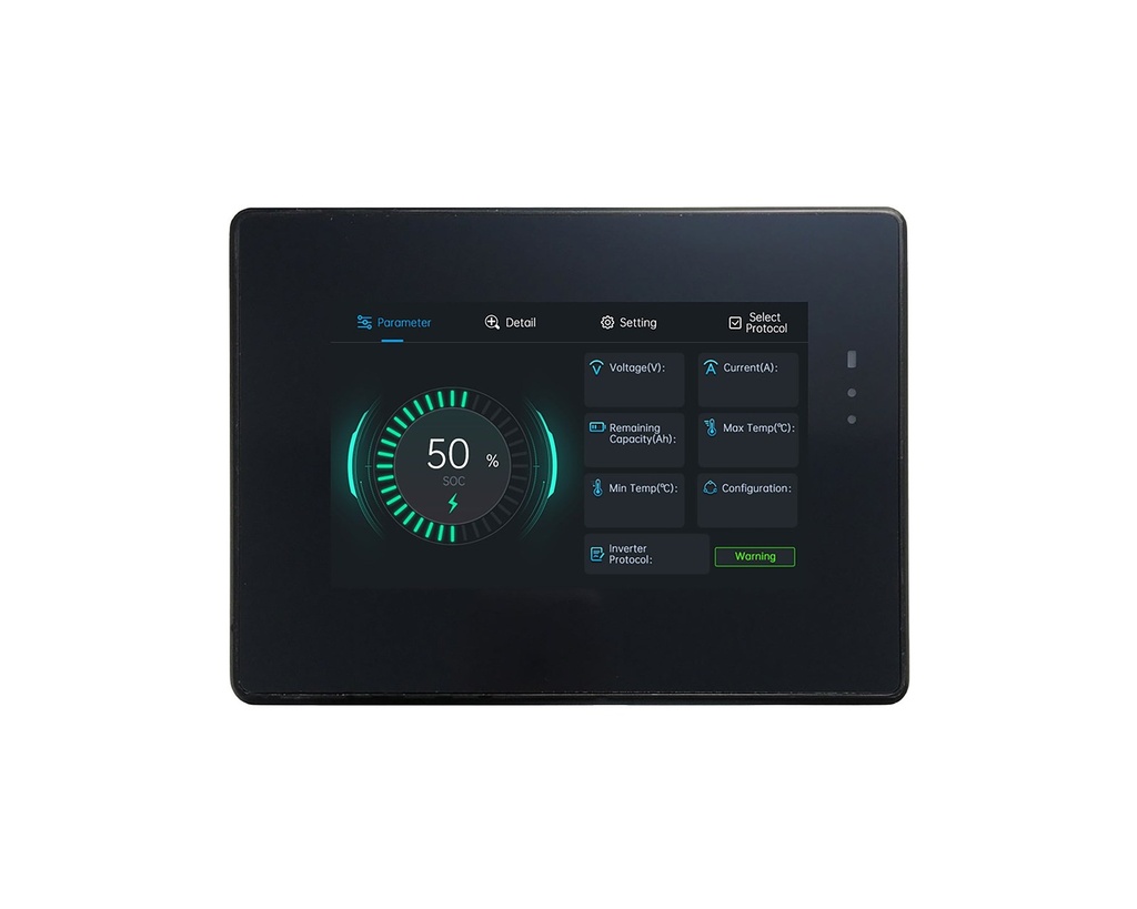 Moniteur de batterie à écran tactile INVICTA