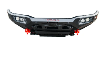 KING-SERIES FRONT BUMPER FOR FORD RANGER NEXT GEN 2022+ (WITH FENDER FLARES)