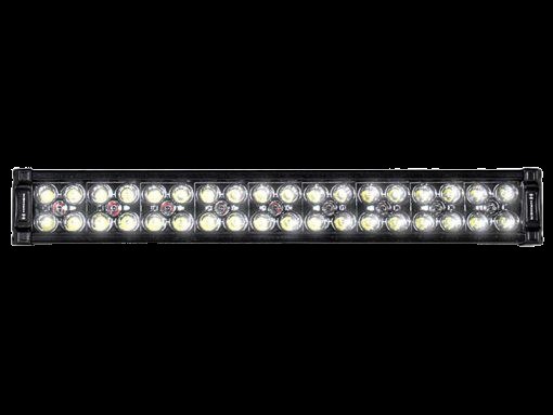 BARRE LED 21.5" tout blanc, 2 rangées, 120W
