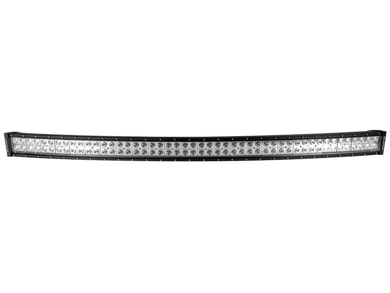 BARRE LED 50.0" 288W, tout blanc, avec pieds de pilote en acier