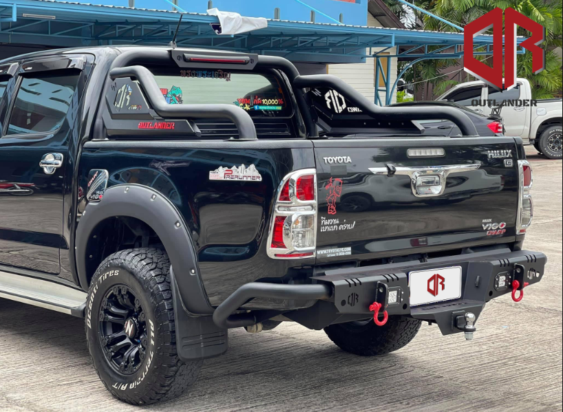 Pare-choc AR R-1 toyota Hilux Vigo  (2011-2015) - charges statique 150kg et charges tracté 2500kg