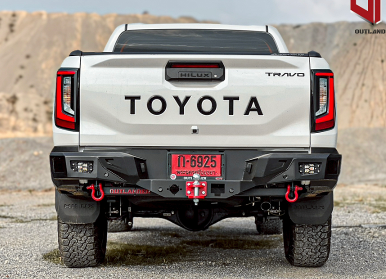 Rear bumper matrix toyota TRAVO 2026