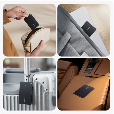 AirTag Smart Tag Tracker Finder pour iPhone – Dispositif de localisation GPS, anti-perte, avec longue autonomie de batterie et recharge rapide. 