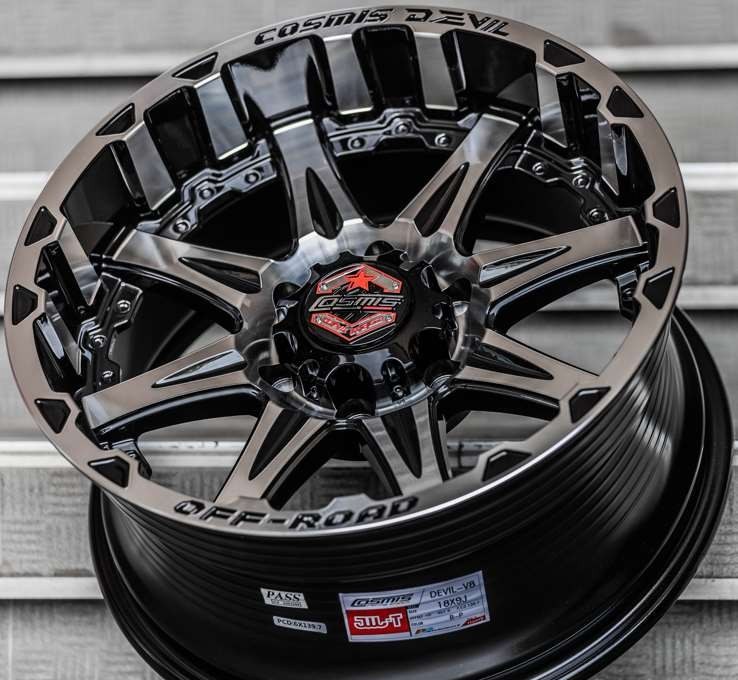 Jante DEVIL-V8 (YA066) 18X9.0 6X139.7 ET0 CB.106 B-P