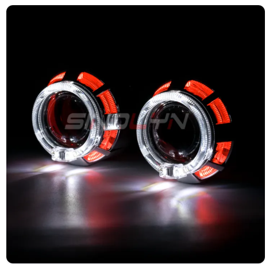 Angel Eyes Sinolyn 2 - 2 pouces - Dual led Bi xenon Lenses