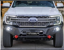 KING SERIES PARE-CHOC AVANT ALUMINIUM FORD RANGER & EVEREST NEXT GEN 22-23 (W/FENDER FLARES)