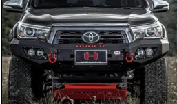 KING SERIES BULL BAR AVANT TOYOTA HILUX REVO 2020 (W/ FENDER FLARES)