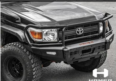 CLASSIC SERIES PARE-CHOC AVANT TOYOTA LAND CRUISER LC79 12+ (W/ FENDER FLARES)