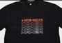 T-shirt Hamer 6 Row Graphic coton / Noir