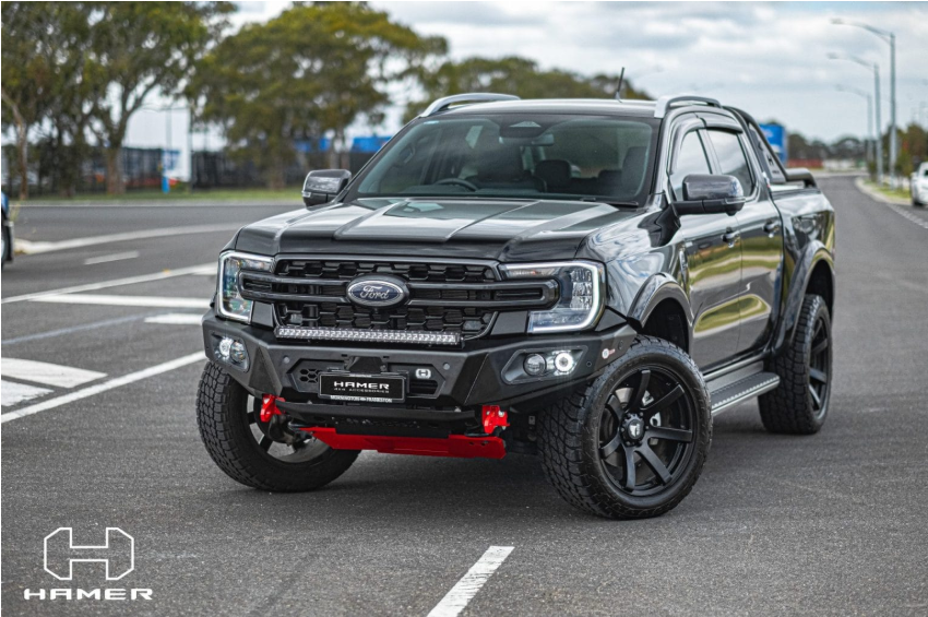 Pare-buffle Hamer King Series Aluminium (Sans Ailes) pour Ford Ranger Next Gen 2022+ / Tremor 2024+
