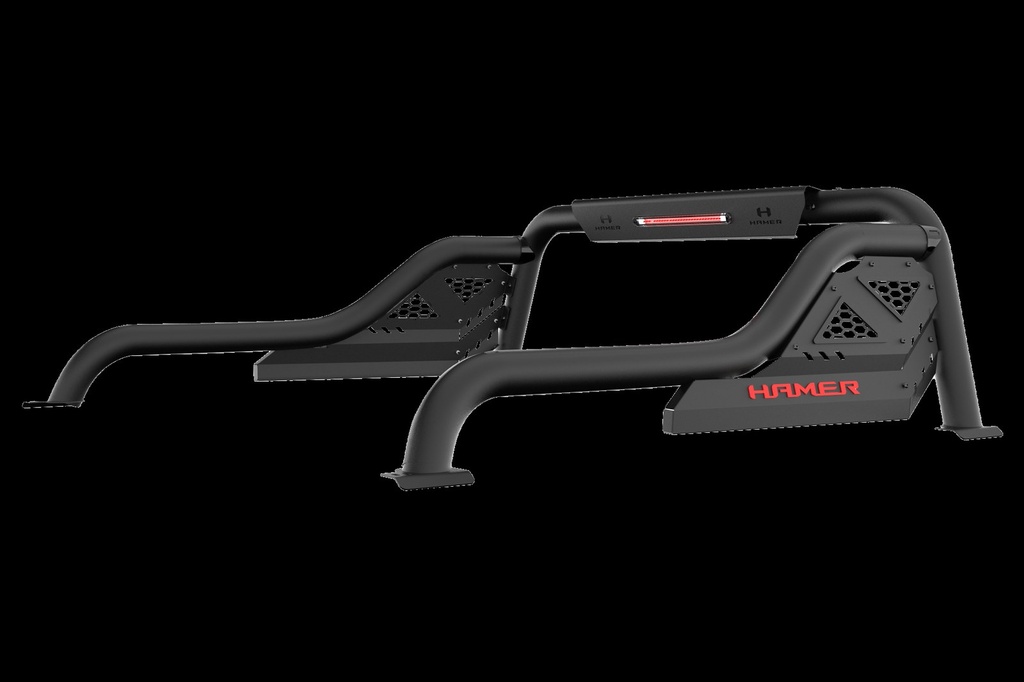 Barre de protection Hamer Extended Titanium pour Isuzu D-MAX 2021-Présent