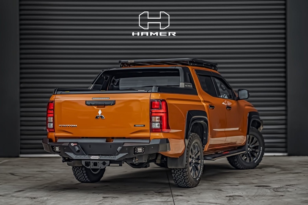 Pare-chocs arrière Hamer Nova Series pour Mitsubishi Triton 2024-Présent