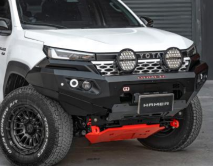 Pare-buffle Hamer King Series (avec points de récupération 3,5T) pour Toyota Travo 2026 (4WD)