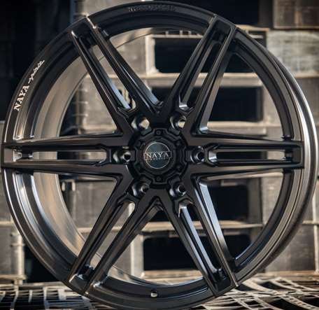Jante ALPHA-6S 20X9.5 6X139.7 ET20 CB.106.1 MATT BLACK