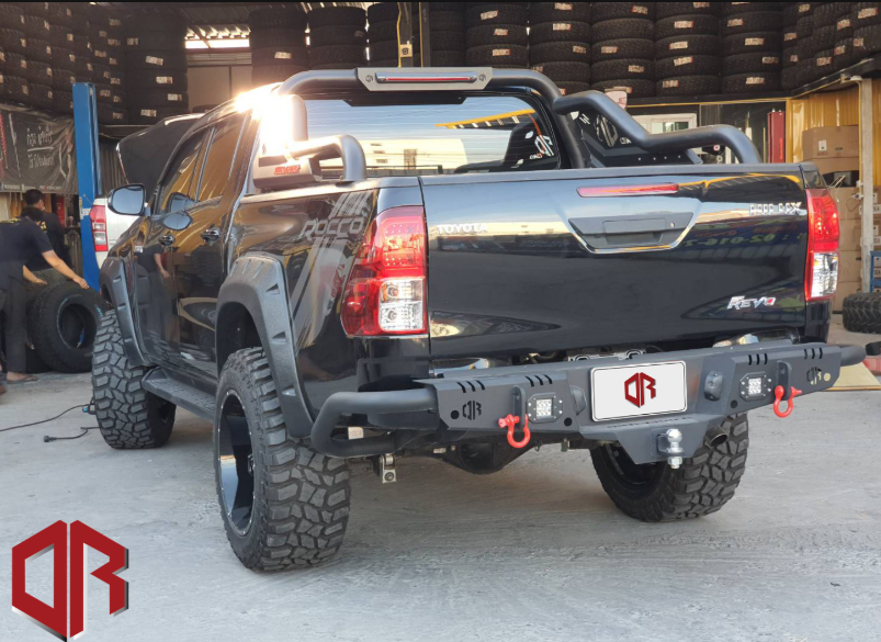 Rear bumper R-1 toyota Hilux Revo (2015-2017)