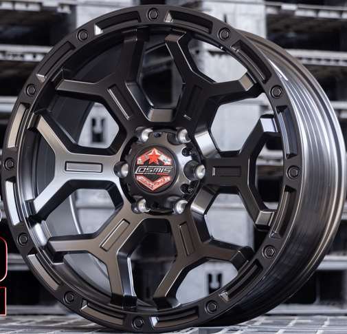Jante DUB-V6S (DA2860) 20X9.0 6X139.7 ET25 CB.106 Noir/M5