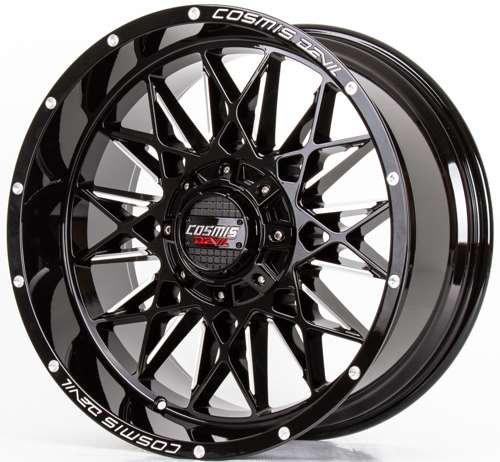 Jante Expander (1594) 20X10.0 12X130/139.7 ET-24 CB.106.1 Brillant/Noir-XZ/Tapis
