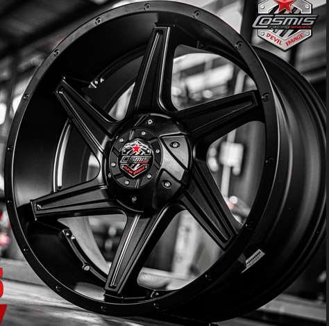 Jante SPIN-6 (S229) 20X9.0 10X150/139.7 ET10 CB.110 NOIR MATE-100