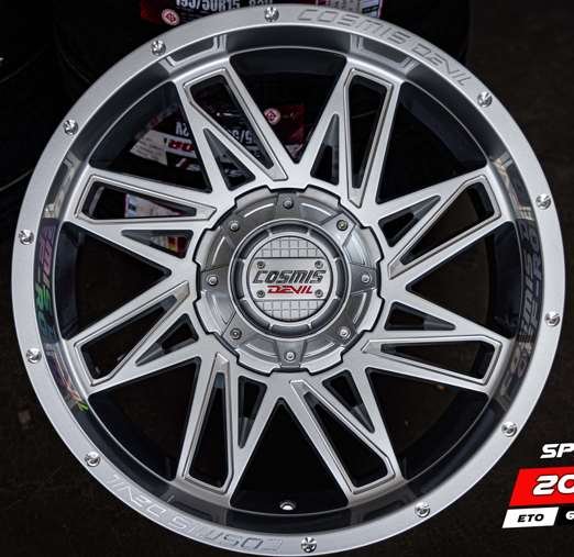 Jante SPIN-82 20X9.0 12X130/139.7 ET0 CB.106.1 ARGENT/XZ(K)
