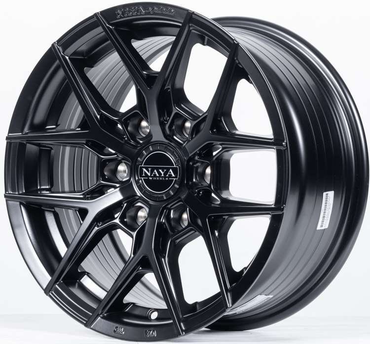 Jante ALPHA-6 (YA062) 16X8.0 6X139.7 ET25 CB.106 BLK/M5