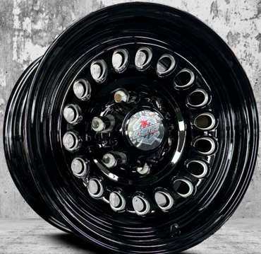 Jante DUB-18 (DA2846) 16X8.0 6X139.7 ET0 CB.106 BLK+W