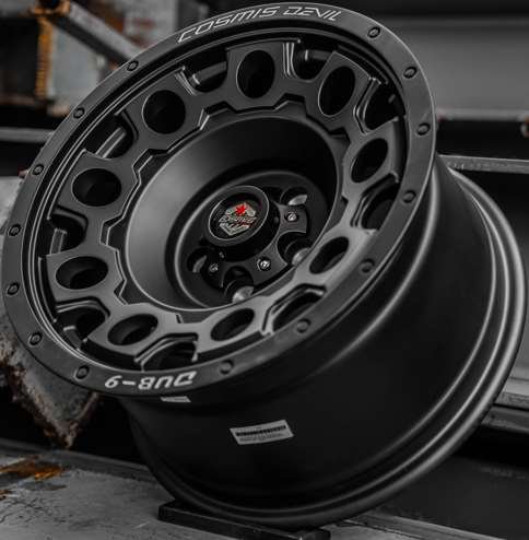 Jante DUB-9 16X9.0 5X114.3 ET0 CB.73.1 Mat/Black-XZ(K)