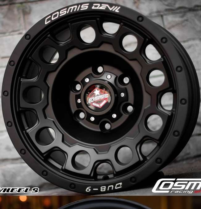 Jante DUB-9 16X9.0 6X139.7 ET0 CB.106.1 Matt/Black-XZ(K)