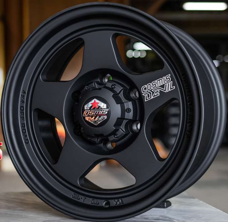 Jante DUB-T5 (YA9563) 16X8.0 6X139.7 ET5 CB.106 BLK-XZ/M