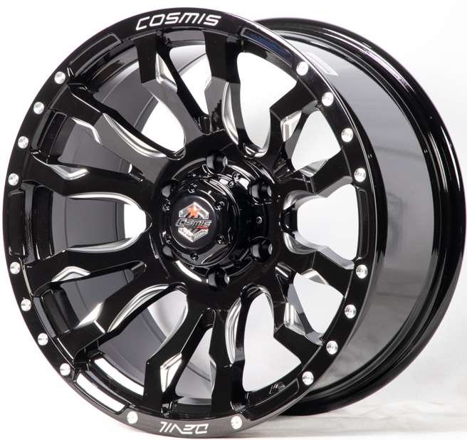 Jante DUB-12 (9059) 18X9.0 6X139.7 ET25 CB.106 R BLK-W-XZ
