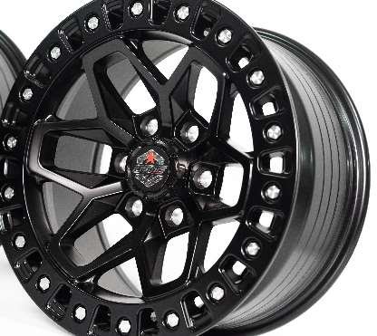 Jante DUB-U6 (DA2835) 18X9.0 6X139.7 ET15 CB.106 BLK-R/M5