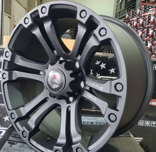 Jante JUMP (8509) 18X9.0 6X139.7 ET20 CB.106 BLK-XZ/M5
