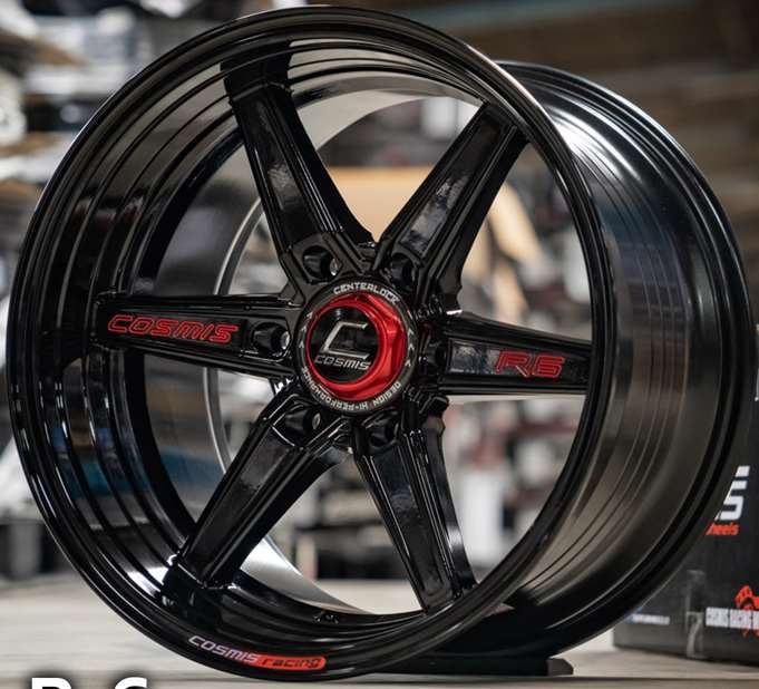 Jante R6 (YA9965) 18X10.5 6X139.7 ET30 CB.106 NOIR-(R)XZ(COSMIS/R6)