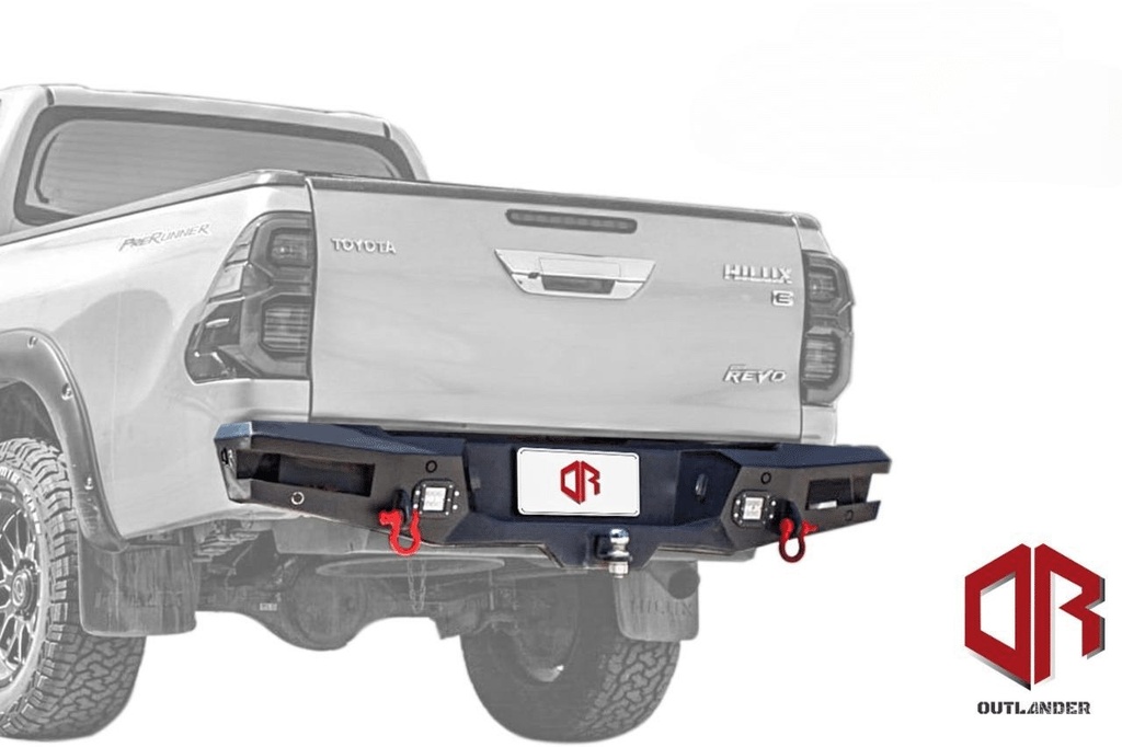 Pare-choc AR Thunder Isuzu D-max 2016-2020 - charges statique 150kg et charges tracté 2500kg