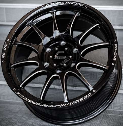 Jante RG-012 (YA076) 18X8.5 6X139.7 ET35 CB.106 NOIR-W-XZ
