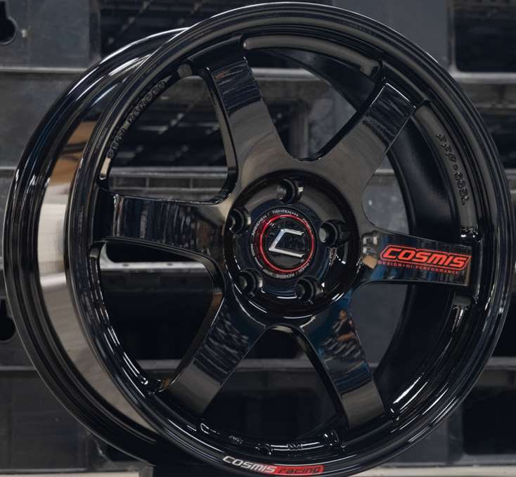 Jante RG-06 (YA1029) 18X8.5 5X113 ET35 CB.73.1 NOIR+ROUGE+PLATE