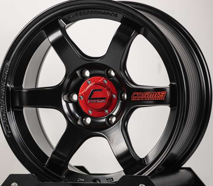 Jante RG-06SNE (YA086) 18X9.0 6X139.7 ET25 CB.106 BLK / M5 + PLAQUE