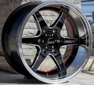 Jante RTX (YA9997) 18X10.5 6X139.7 ET12 CB.106 (R)B-LP-W-PLATE