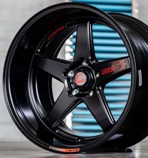 Jante TYPE-G Revolution (YA9959) 18X10.5 5X114.3 ET8 CB.73.1 BLK/M5-PLATE