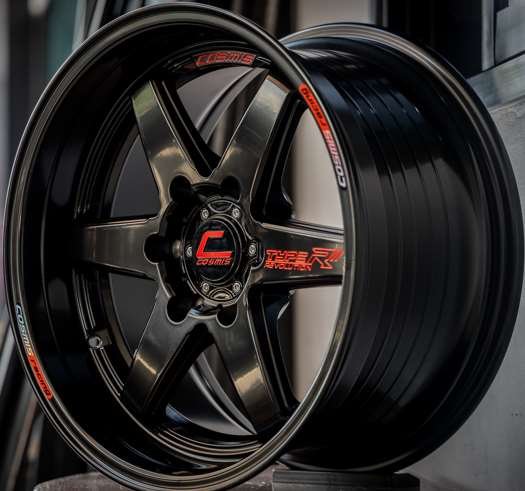 Jante TYPE-R (GRAN TURISMO) 18X10.5 6X139.7 ET22 CB.106.1 NOIR-(R)-XZ