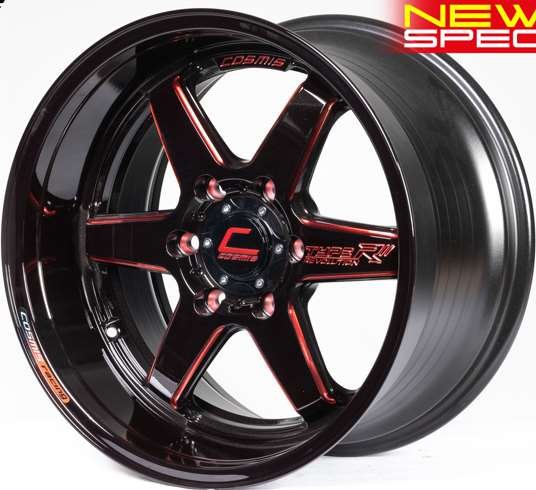 Jante TYPE-R (YA9993B) 18X10.5 6X139.7 ET32 CB.106 BLK-WR-XZR
