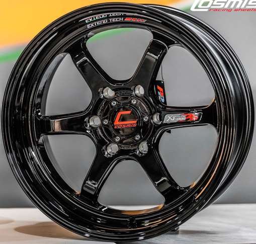 Jante XT-006RS (YA059) 18X9.5 6X139.7 ET15 CB.106 BLK+PLATE