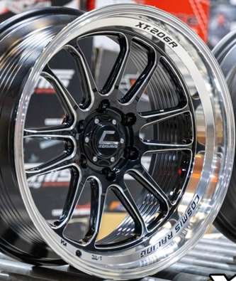 Jante XT-206R 18X11.0 6X139.7 ET8 CB.106 [DI/B(MS)][Noir/DI/MS]
