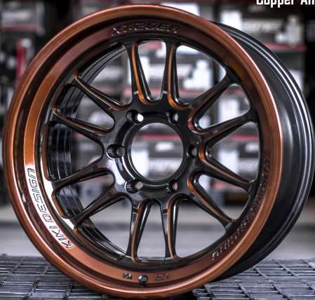 Jante XT-206RR-C 18X10.5 5X114.3 ET-10 CB.73.1 B-LP(MIROIR CUIVRÉ)-W(MIROIR CUIVRÉ)-XZ
