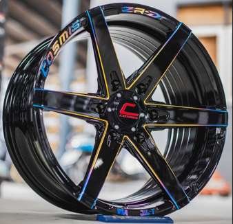 Jante ZR-D (YA9956) 18X9.0 6X139.7 ET30 CB.106 NOIR TITANE
