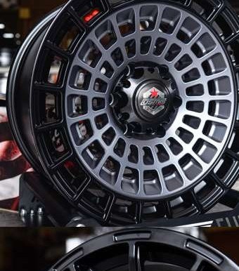Jante DEVIL DUB-11 (DA2874) 17X9.0 6X139.7 ET0 CB.106 DE/M5+BLK/M5