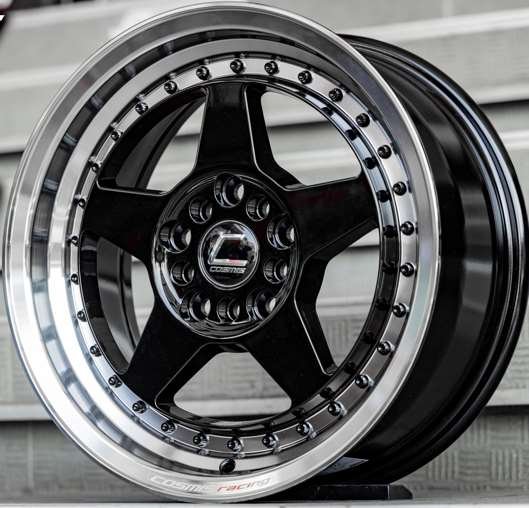 Jante DTM/8520 17X8.0 10X100/114.3 ET35 CB.73.1 B-LP+Revêtement NOIR