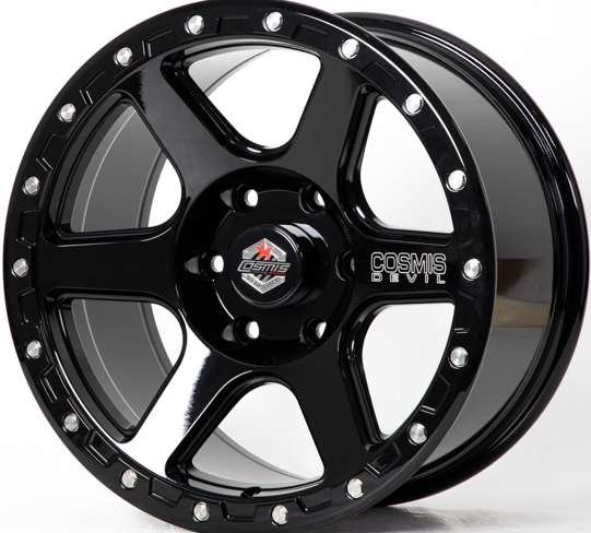 Jante DUB-6 17X9.0 6X139.7 ET12 CB.106.1 GLOSSBLACK+XZ