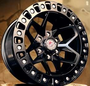 Jante DUB-U6 (DA2835) 17X9.0 6X139.7 ET15 CB.106 BLK-R/M5