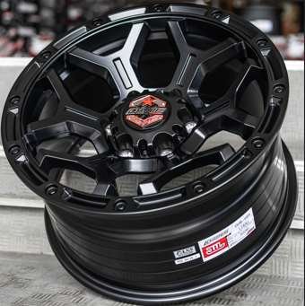 Jante DUB-V6S (DA2860) 17X9.0 6X139.7 ET25 CB.106 BLK/M5